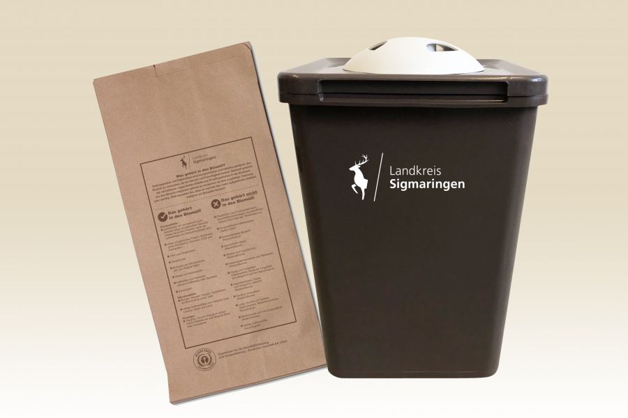 10,000 presorters with odor filters and 1 million paper bags for LK Sigmaringen