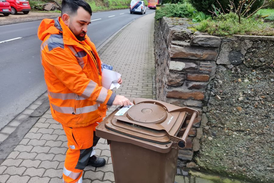 Biofilter replacement at 17000 organic bins in Koblenz