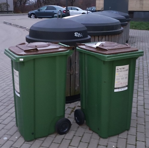 22,000 organic waste garbage cans with filter lids for Kaunas and Marijampole