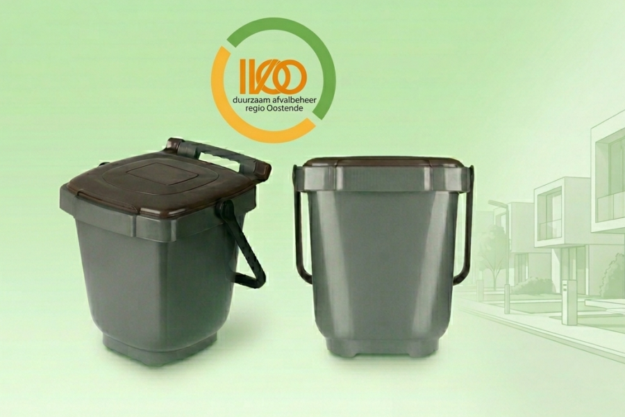 Belgium: 50,000 25-liter organic waste bins for IVOO Ostend