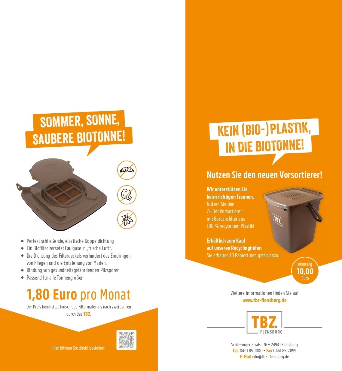 TBZ Filterdeckel Anhänger