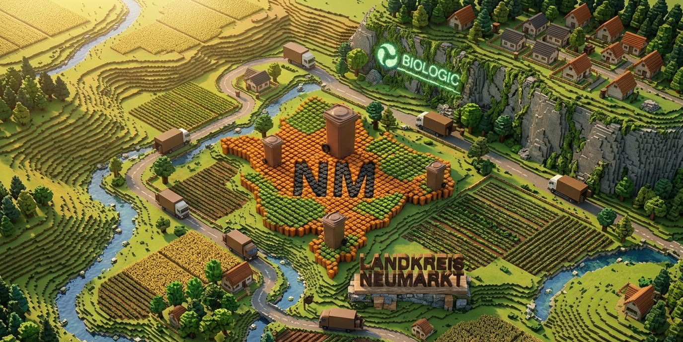 Major Project: 40,000 organic waste bins with bio-filter lids for the Neumarkt i.d. Oberpfalz district.