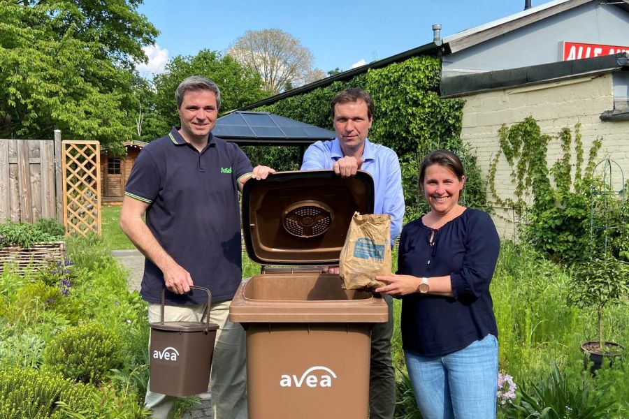 Organic waste bins with biofilter-lids in Leverkusen: top-quality organic waste