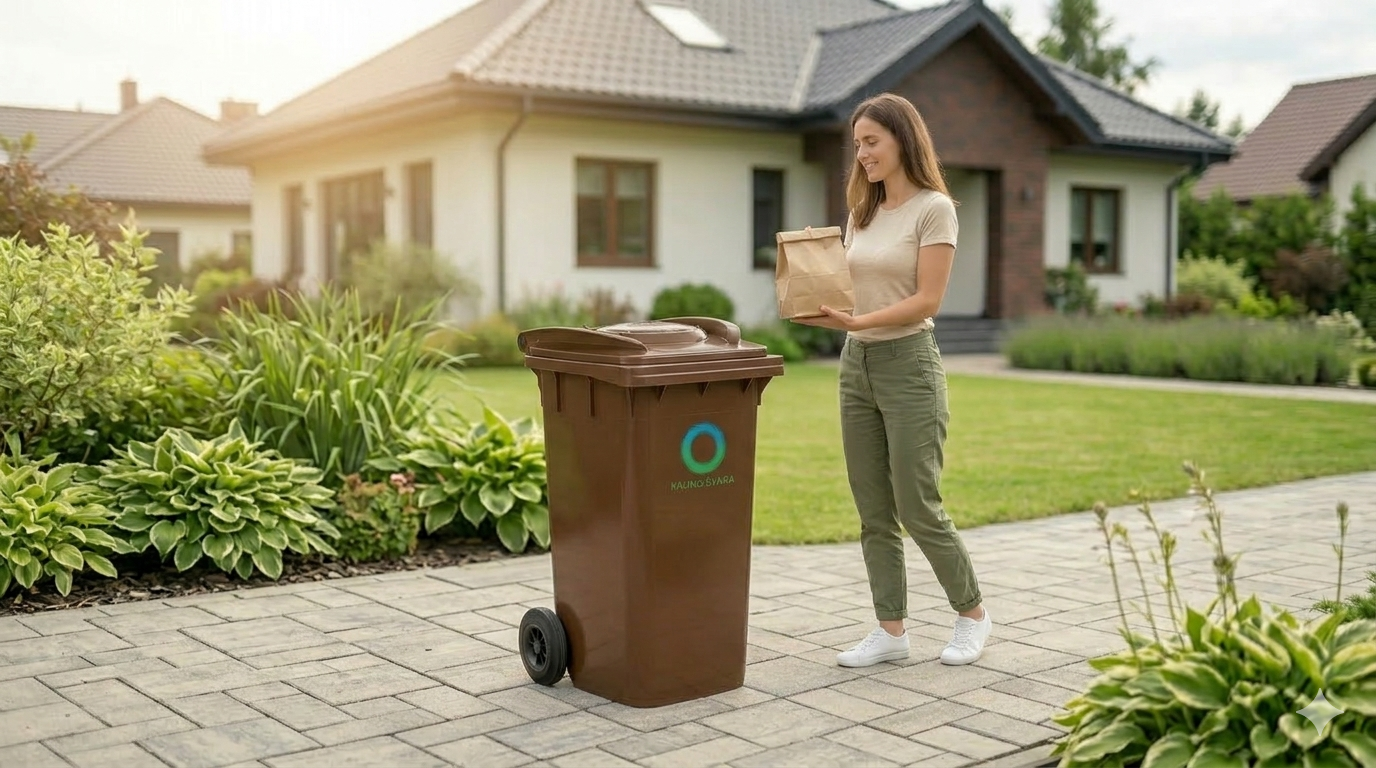 Der litauische Entsorger Kauno Svara wird bis Juni 2026 rund 14 000 Biotonnen mit Bio-Filterdeckel in Litauen stellen.