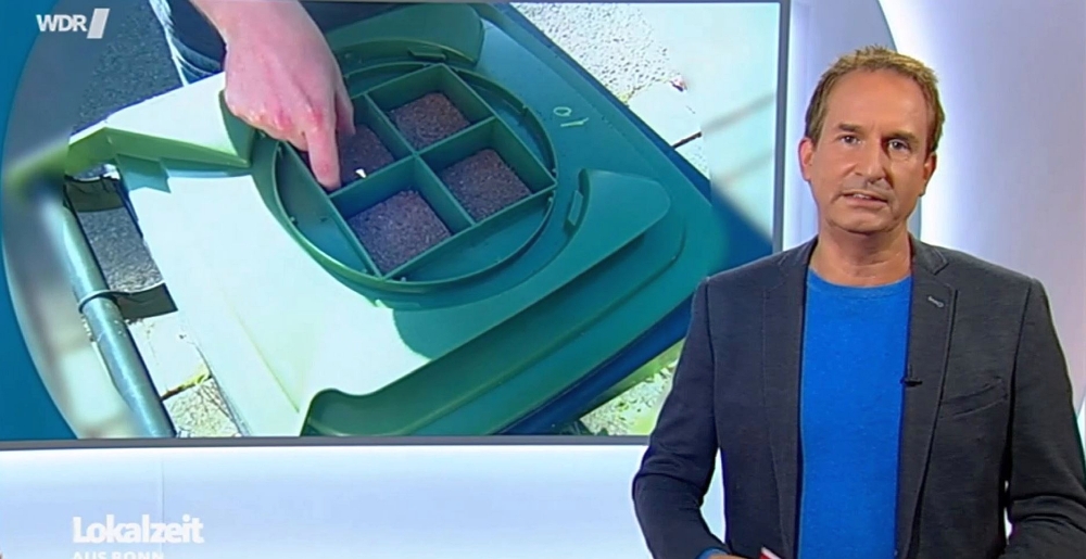 WDR: Pilotprojekt mit Bio-Filterdeckeln in Bonn - erste Erfahrungen