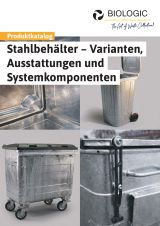 BIOLOGIC Stahl 2-Rad MGB & 4-Rad Container (Produktbroschüre)