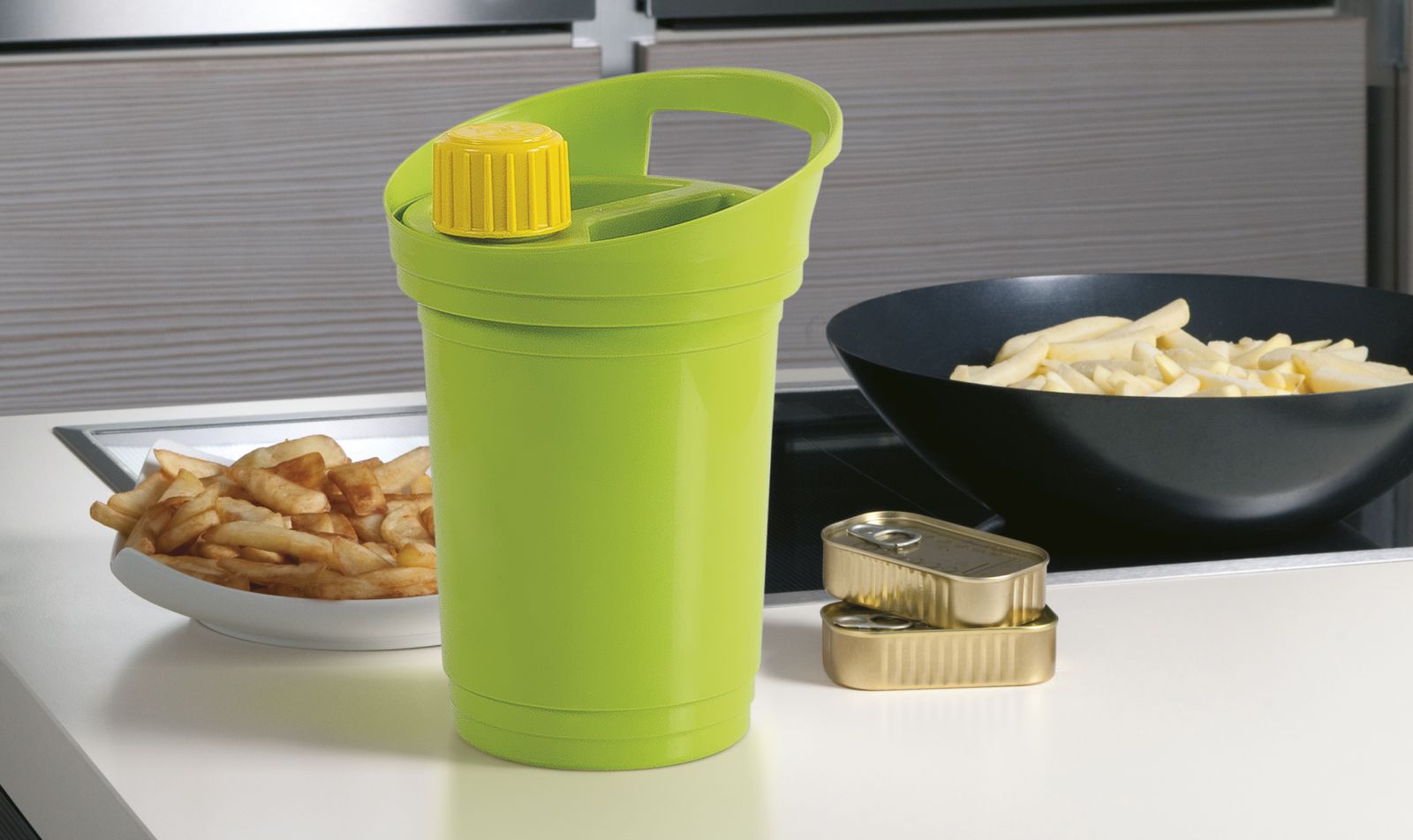 Collection system for used cooking oil