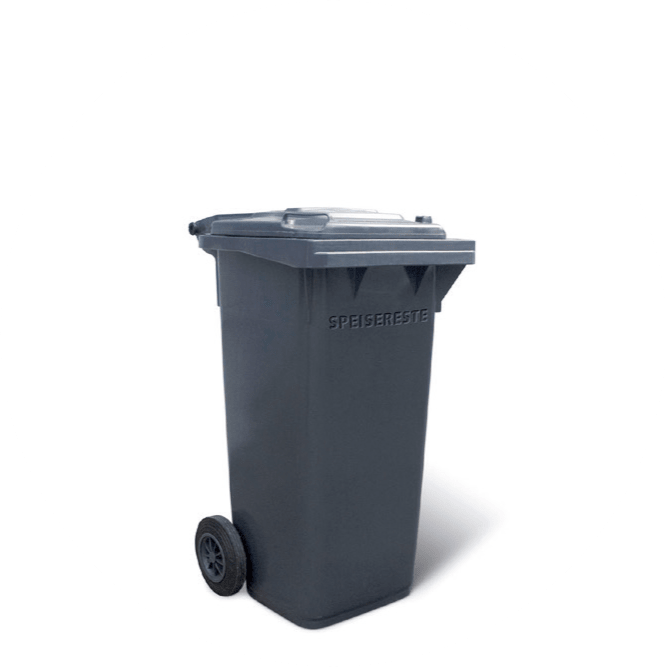 Container ready for exchange. **Important:** Please remove filter cover before each emptying!