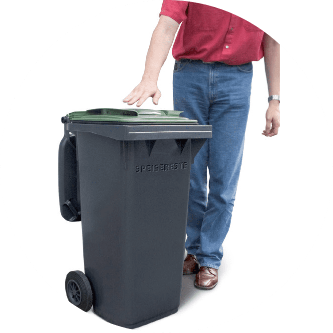 Bio-filter cover **closes**.