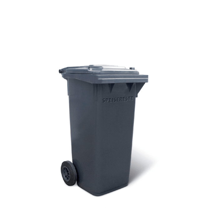 Delivery of a clean **120l food waste container**.